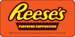 <strong>Reese's Flavored Cappuccino</strong><br />
Made with Hershey's cocoa and staying true to the brand's origins, Reese's flavored cappuccino is the perfect combination of chocolate and peanut butter flavor in a cup!