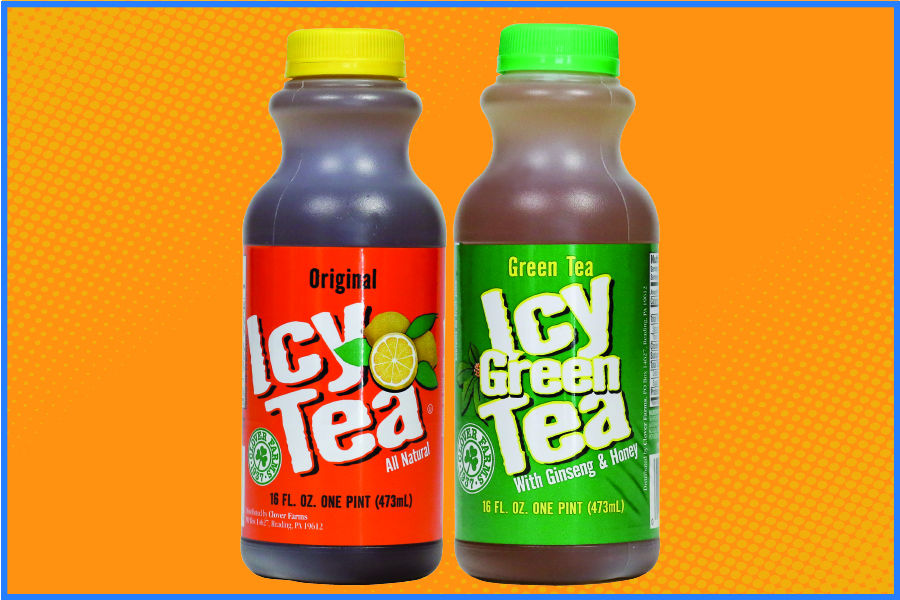 Clover Teas & Juice Drinks (16-oz)