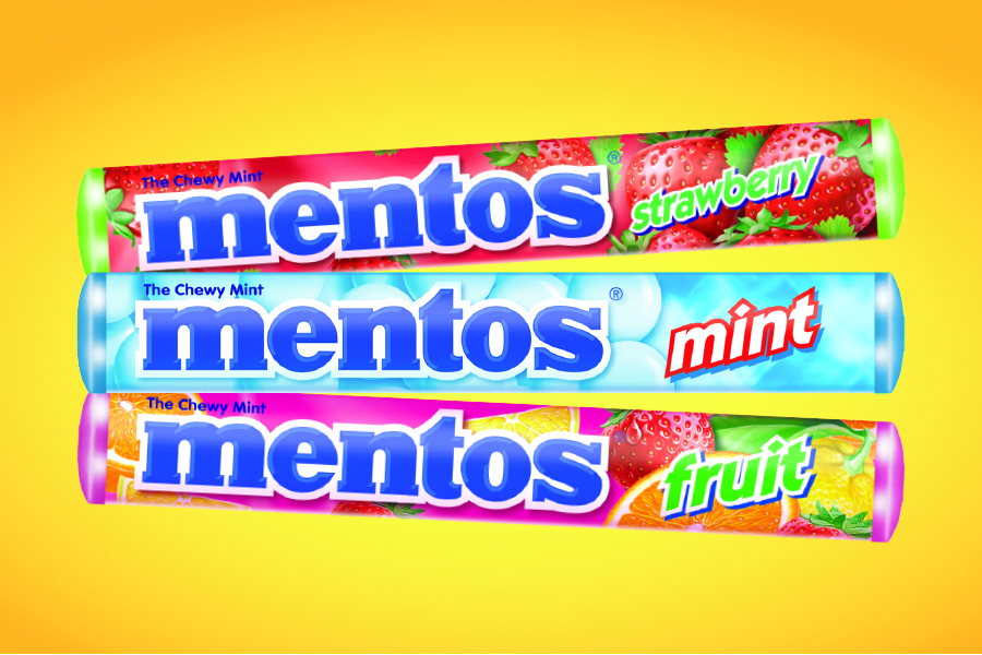 Mentos Rolls 2/$1.50